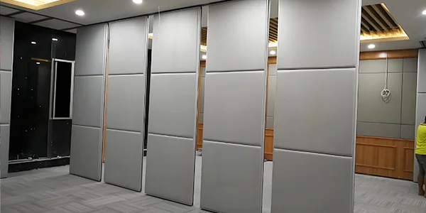 fabric finish folding wall